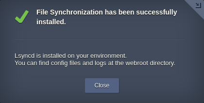 synchronized files