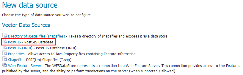 postgis extension to postgresql for geoserver hosting postgis source